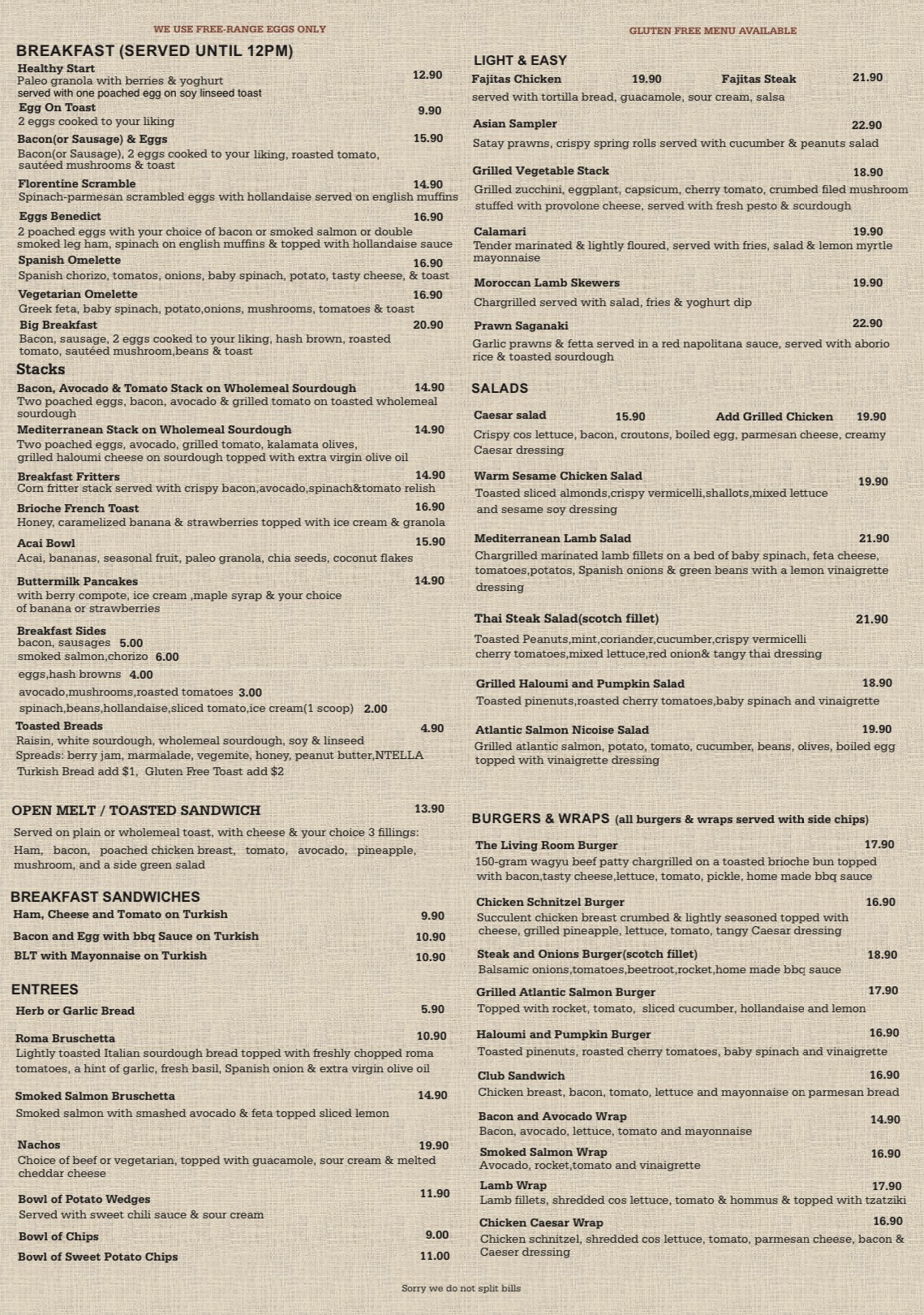 The Living Room Café St Ives Shopping Village