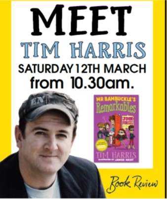 Tim Harris : 12 March