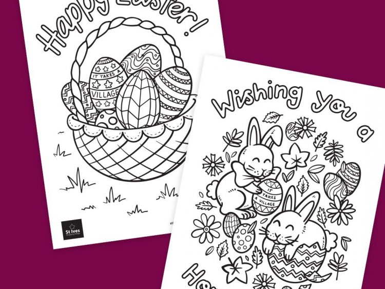 Easter Colouring In