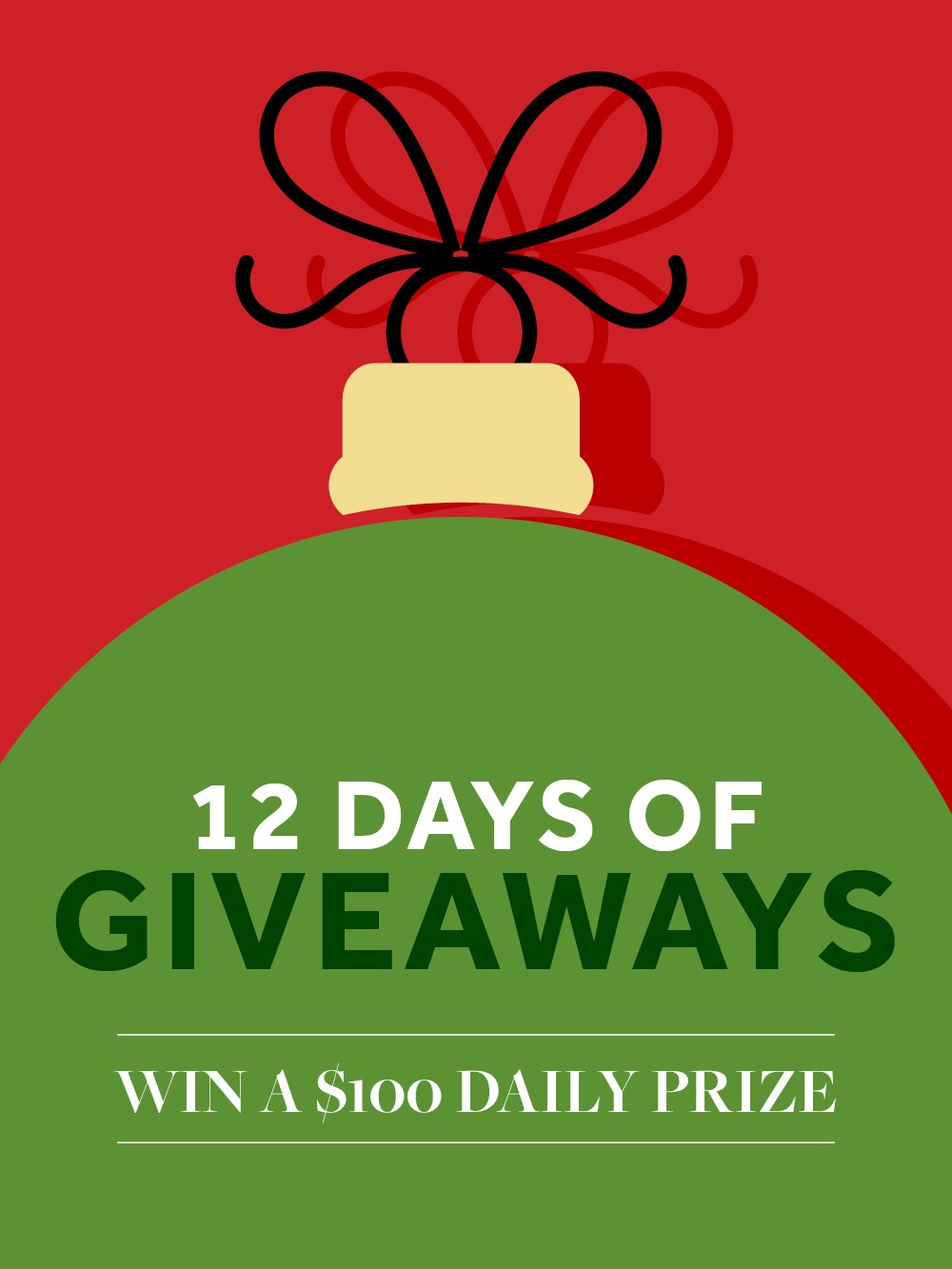 12 DAYS OF GIVEAWAYS