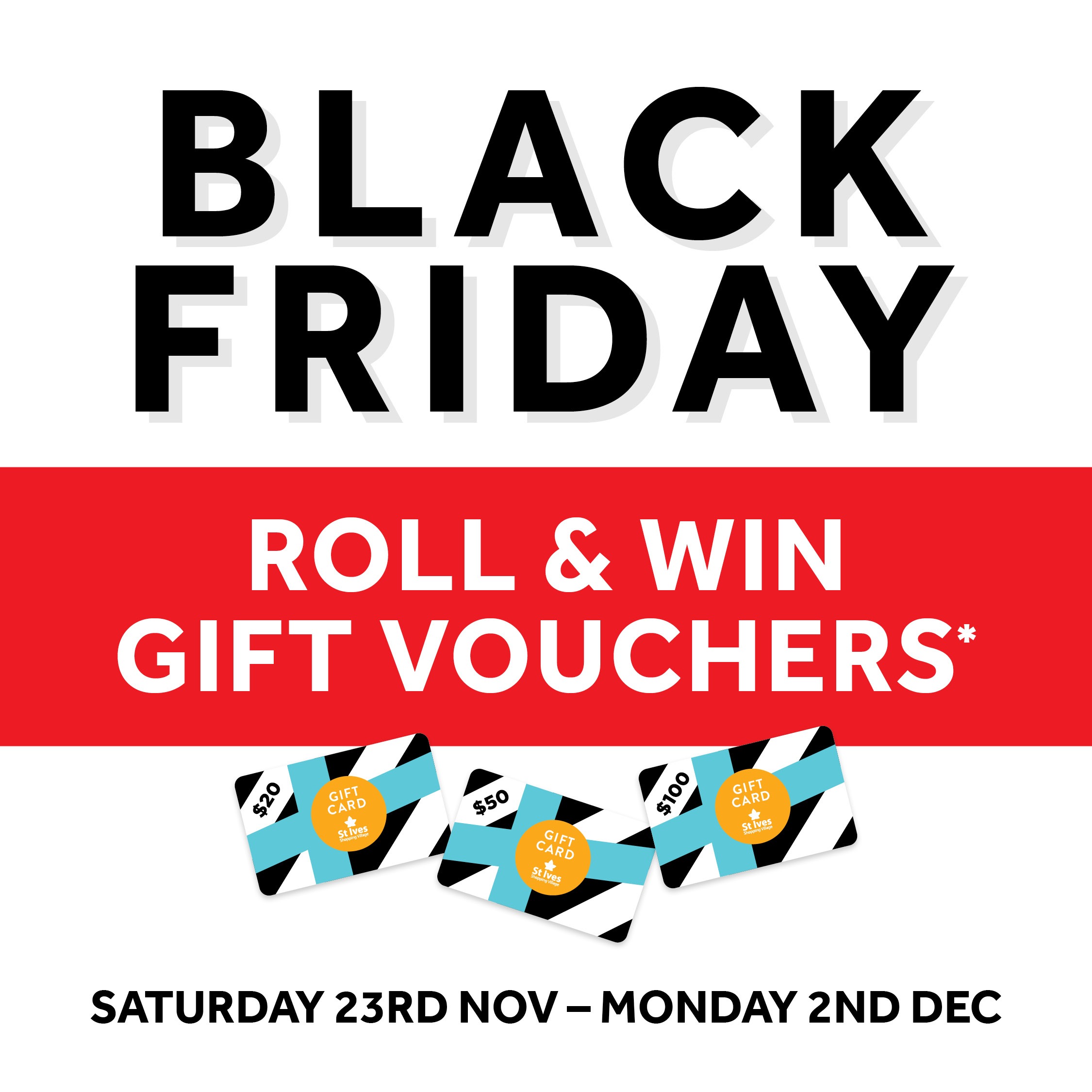 BLACK FRIDAY- ROLL TO WIN!