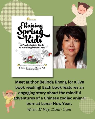 Belinda Khong book signing and live reading / Q&A
