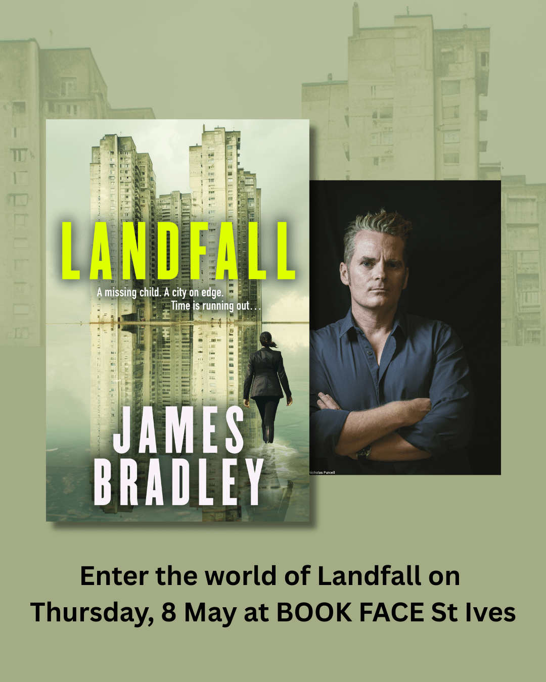 JAMES BRADLEY book launch "Landfall"