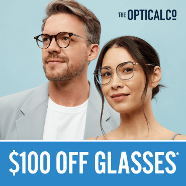 BIG SAVINGS at the optical co.