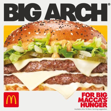Introducing 'The Big Arch Burger'