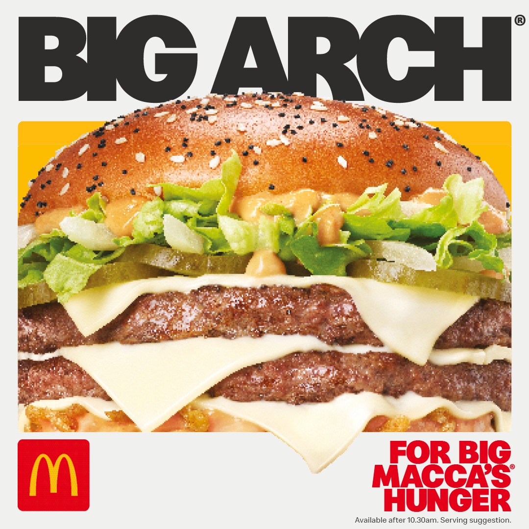 Introducing 'The Big Arch Burger'