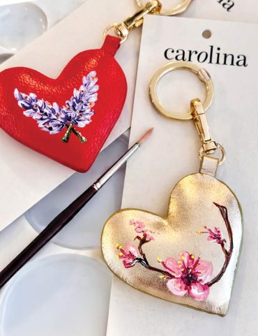 Mother's Day Live Key Tag Painting Event