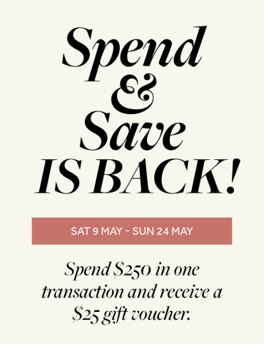 Spend & Save is Back!